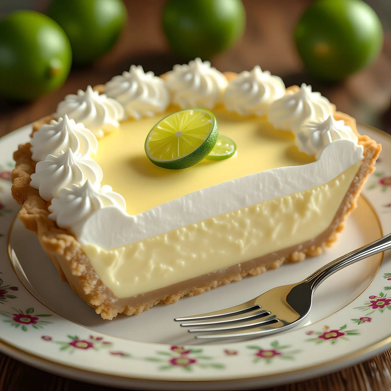 Torta de Limão Cremosa